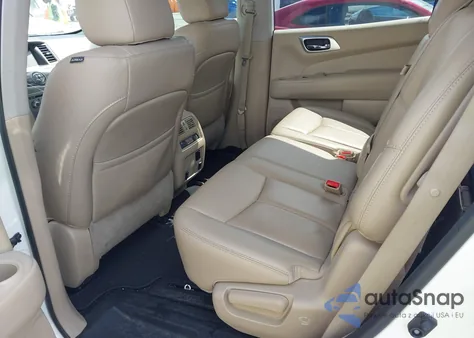 2017 Nissan Pathfinder Sl z USA, uszkodzony, nr VIN 5N1DR2MN6HC673289